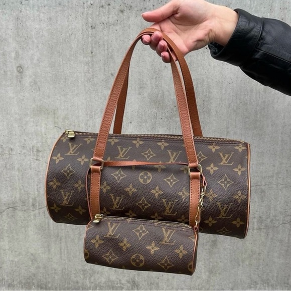 Authentic Louis Vuitton papillon 30 with mini companion satchel vintage Y2K - Picture 1 of 16